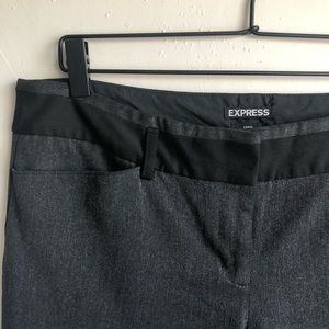 Express Editor Slack Dark Charcoal Pant